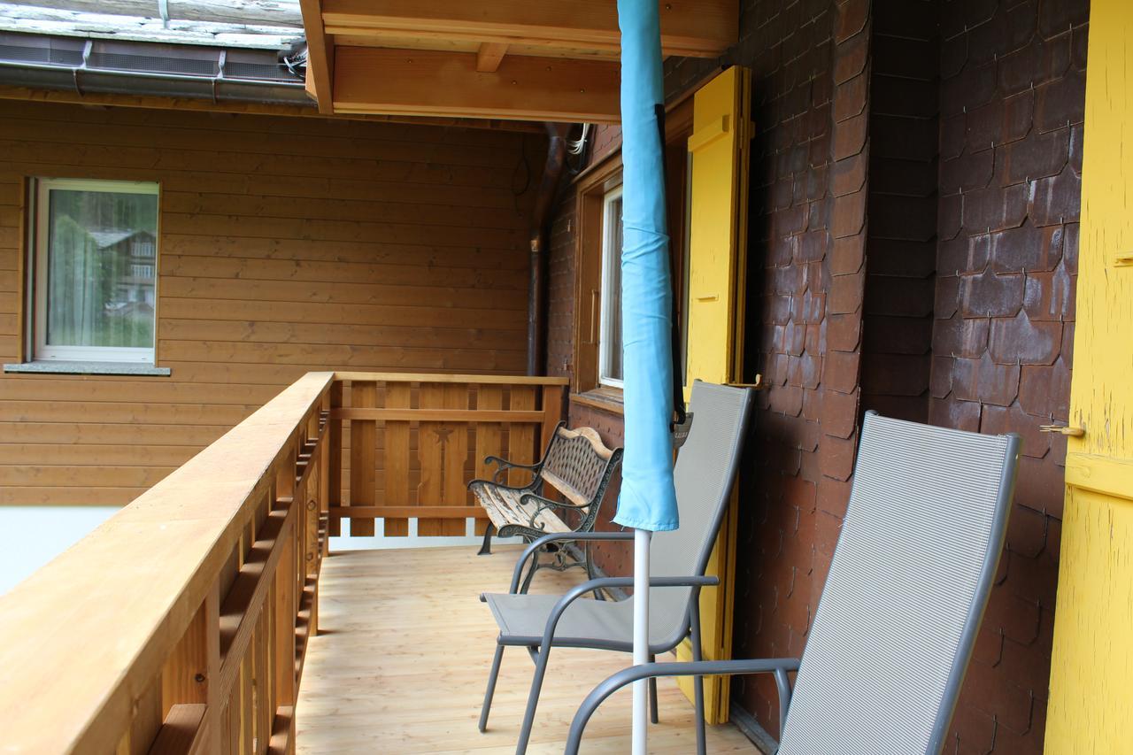 Haus Weideli, Dammstrasse 7 Villa Saas-Grund Eksteriør bilde